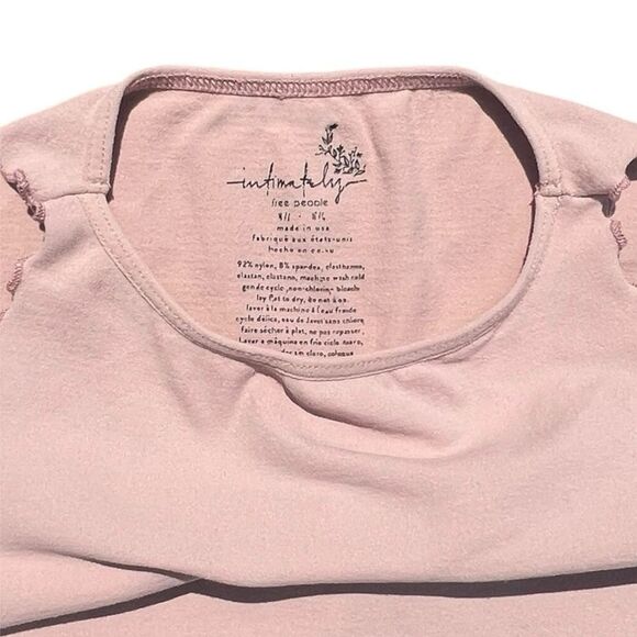 Free People Mauve Free Feels Right Bodysuit - Picture 9 of 11